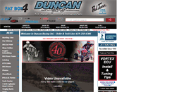 Desktop Screenshot of duncanracing.com